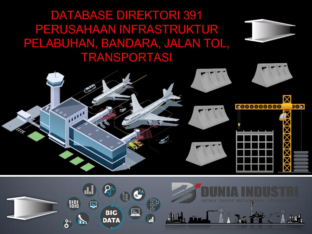 Database Direktori Perusahaan Infrastruktur Pelabuhan Bandara