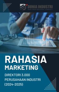 Cover muka Buku dan Ebook Rahasia Marketing; Direktori 3.000 Perusahaan Industri (2024-2025) Edisi 2024-2025