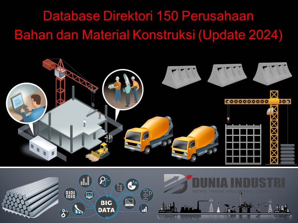 Database Direktori 150 Perusahaan Bahan dan Material Konstruksi (Update 2024)